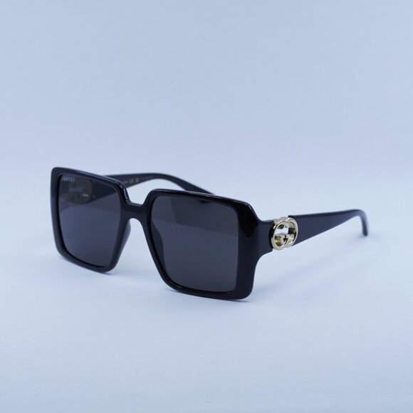 Exclusive Sale! Gucci GG1692S 001 Sunglasses - Black Frame, Grey Lenses main image 6